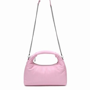 Women's Núnoo Dandy Puffed Sheep Shoulder Bags Pink | KSL6325VD