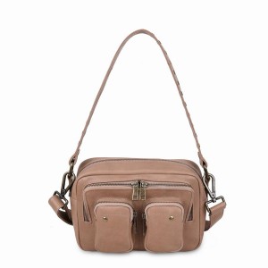 Women's Núnoo Ellie Air Shoulder Bags Beige | YDG5788KC