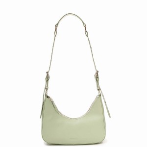 Women's Núnoo Erin Florence Shoulder Bags Light Green | SZG567DI