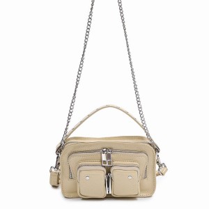 Women's Núnoo Helena City Shoulder Bags Yellow | OBJ10073AV