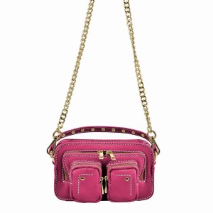 Women's Núnoo Helena Cozy Shoulder Bags Rose Pink | FOK765AW