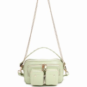 Women's Núnoo Helena Florence Shoulder Bags Light Green | IKY1386EG