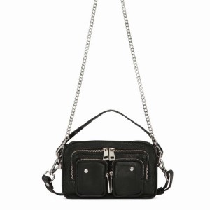 Women's Núnoo Helena Organic Leather Small Bags Black | LSE3433YI