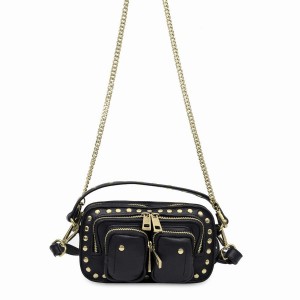 Women's Núnoo Helena Pure Disco Crossbody Bags Black | DAS8186MB