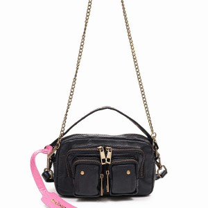 Women's Núnoo Helena Sheep Shoulder Bags Black | HMV3151RC