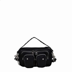 Women's Núnoo Helena Urban Crossbody Bags Black | PVR1310JC