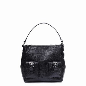 Women's Núnoo Matilda New Zealand Shoulder Bags Black | FJG7017EY