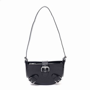 Women's Núnoo Nova Florence Shoulder Bags Black | KRO7220FR