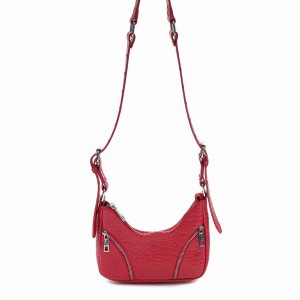 Women's Núnoo Palma New Zealand Shoulder Bags Red | VFX5595WV