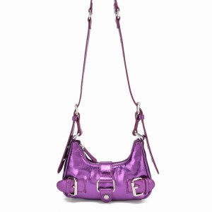 Women's Núnoo Palma Recycled Cool Shoulder Bags Purple | JQK2581AU