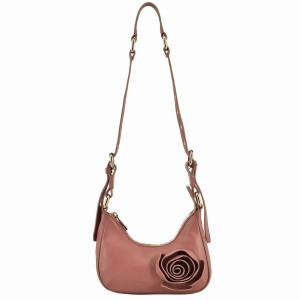 Women's Núnoo Palma Rose Cozy Shoulder Bags Pink Brown | MNZ3882DY