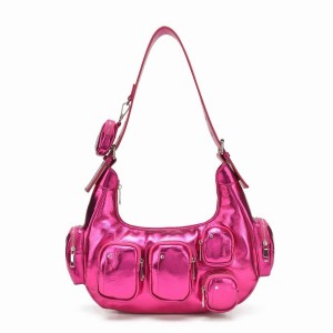 Women's Núnoo Sally Pocket Recycled Cool Shoulder Bags Pink | WMZ5561AY