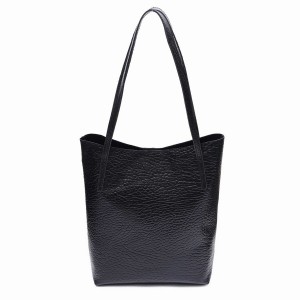 Women's Núnoo Small Fleur New Zealand Shoulder Bags Black | MMA4945LT