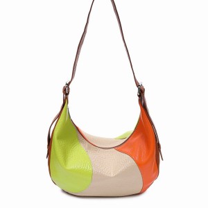 Women's Núnoo Stella New Zealand Susmie Shoulder Bags Beige Orange Yellow | RYA7289OB