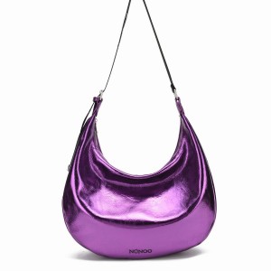 Women's Núnoo Stella Recycled Cool Shoulder Bags Purple | SVJ1839HM