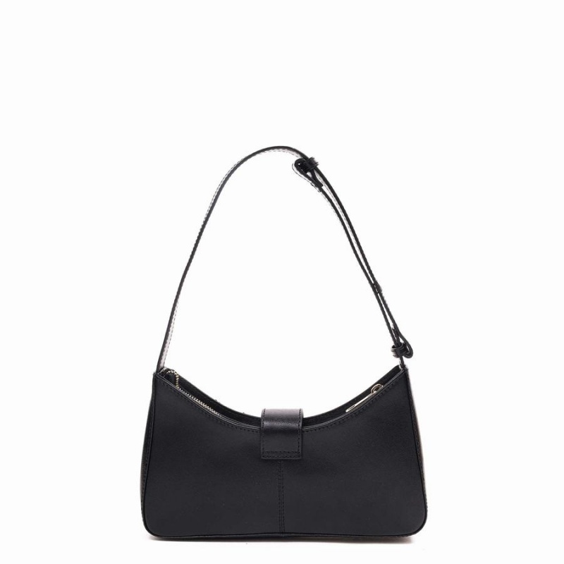 Women's Núnoo Apollo Embroided Florence Shoulder Bags Black | YSB3660EE