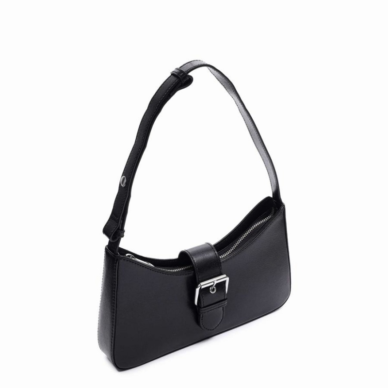 Women's Núnoo Apollo Florence Shoulder Bags Black | QCN4944UQ