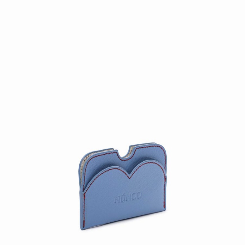 Women's Núnoo Carla Heart Florence Wallets Light Blue | CMO7055JF