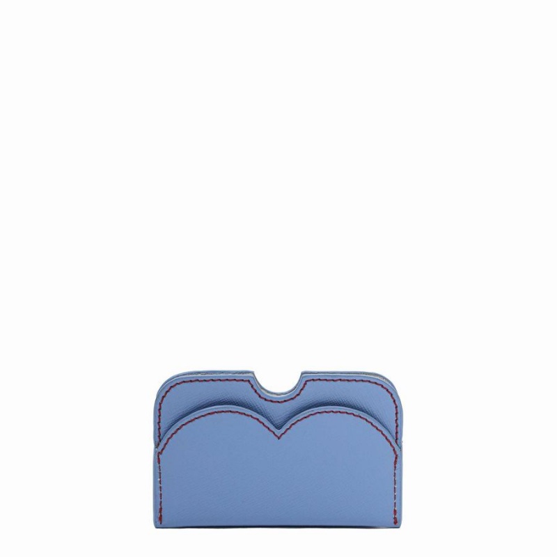 Women's Núnoo Carla Heart Florence Wallets Light Blue | CMO7055JF