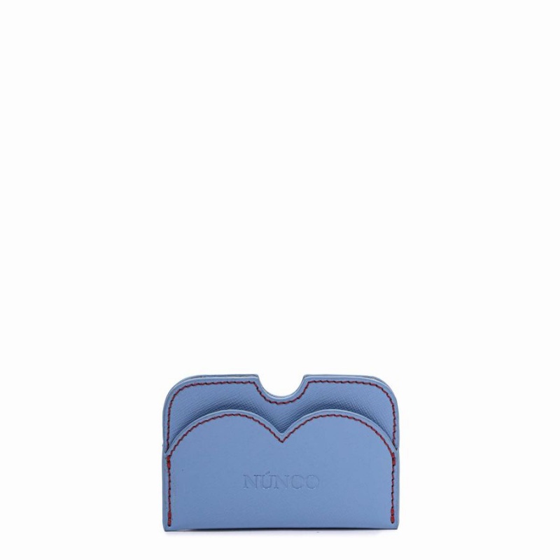 Women\'s Núnoo Carla Heart Florence Wallets Light Blue | CMO7055JF