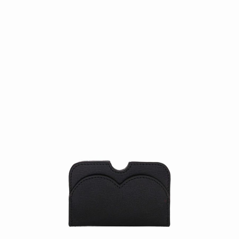 Women's Núnoo Carla Heart Florence Wallets Black | MGU1935US