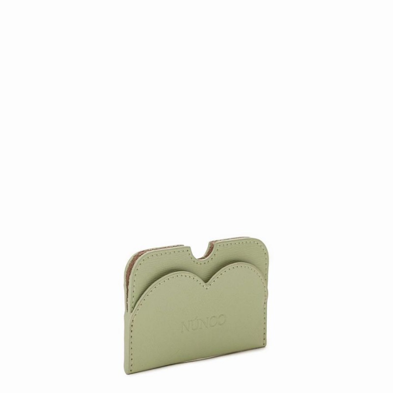 Women's Núnoo Carla Heart Florence Wallets Light Green | UYS1745VH