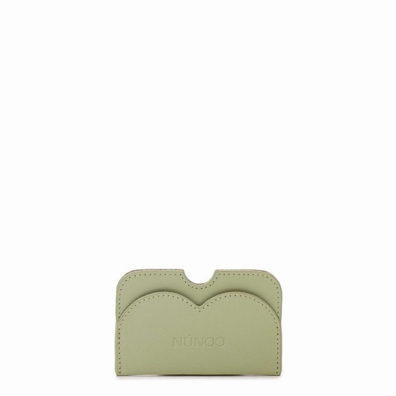 Women's Núnoo Carla Heart Florence Wallets Light Green | UYS1745VH