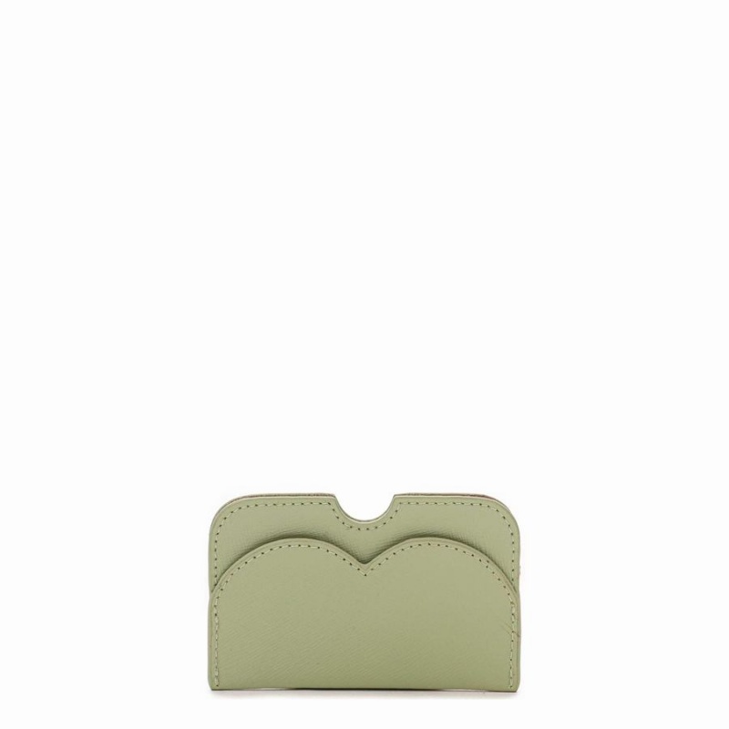 Women\'s Núnoo Carla Heart Florence Wallets Light Green | UYS1745VH