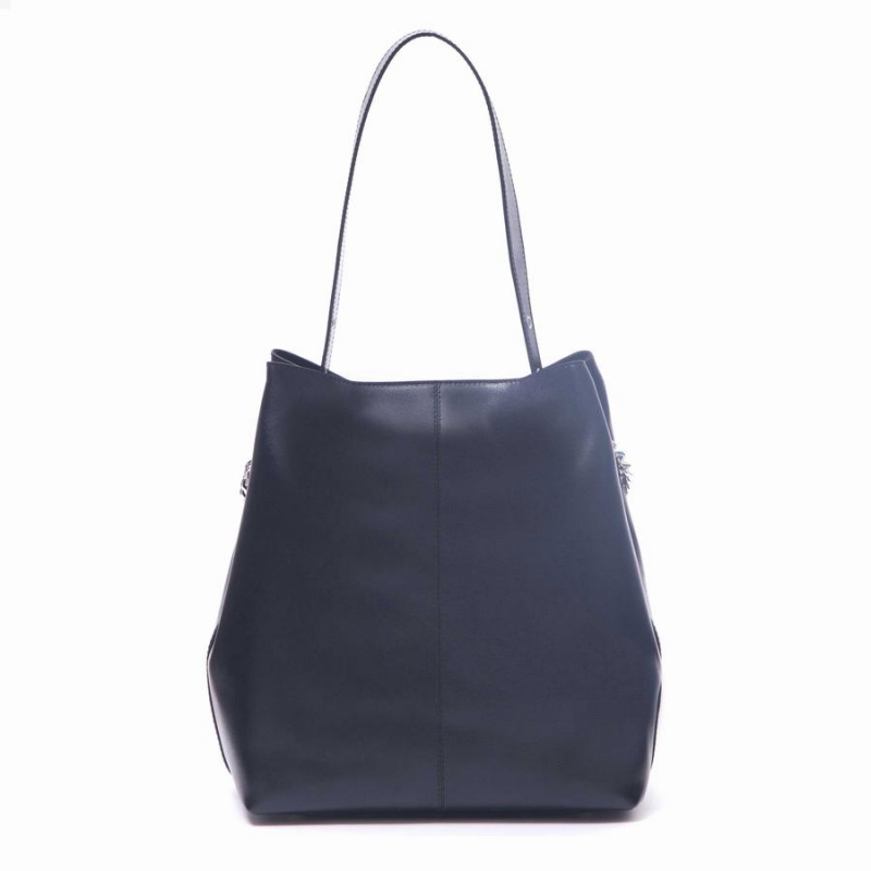 Women's Núnoo Chiara Large Florence Tote Bags Black | WPV6629LY