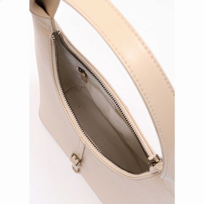 Women's Núnoo Cosmo Buckle Florence Tote Bags Beige | RYS8435QE