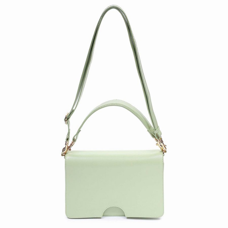 Women\'s Núnoo Cupid Small Florence Crossbody Bags Light Green | KZB6099WS