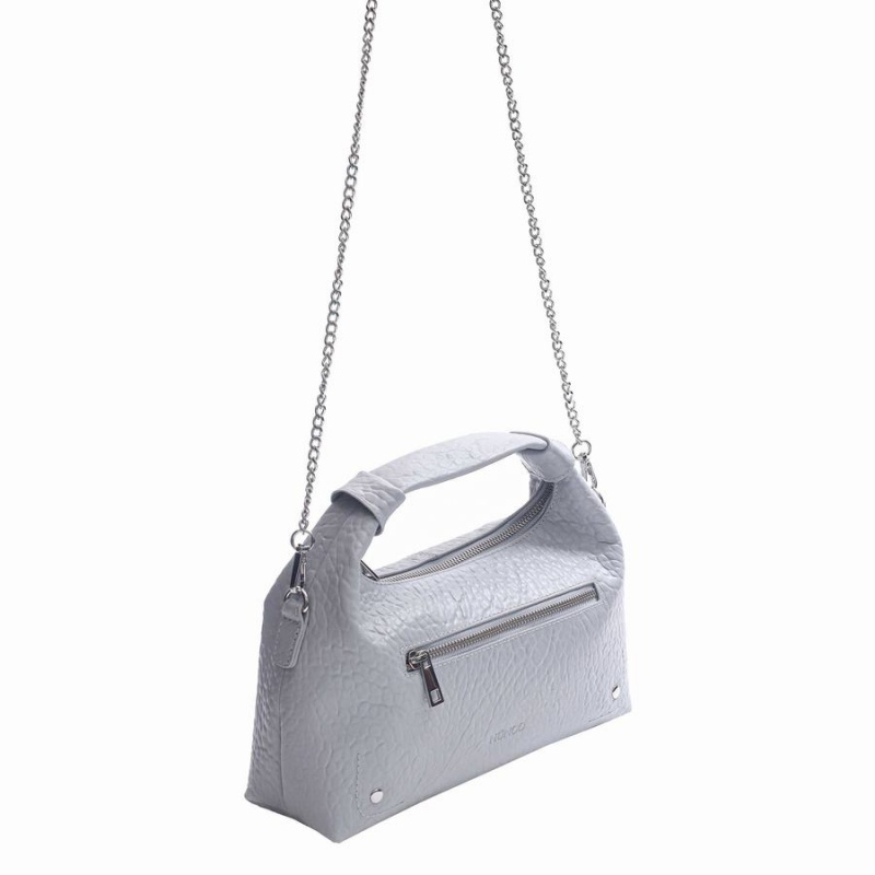 Women's Núnoo Dandy New Zealand Shoulder Bags Light Grey | YKO6917YU