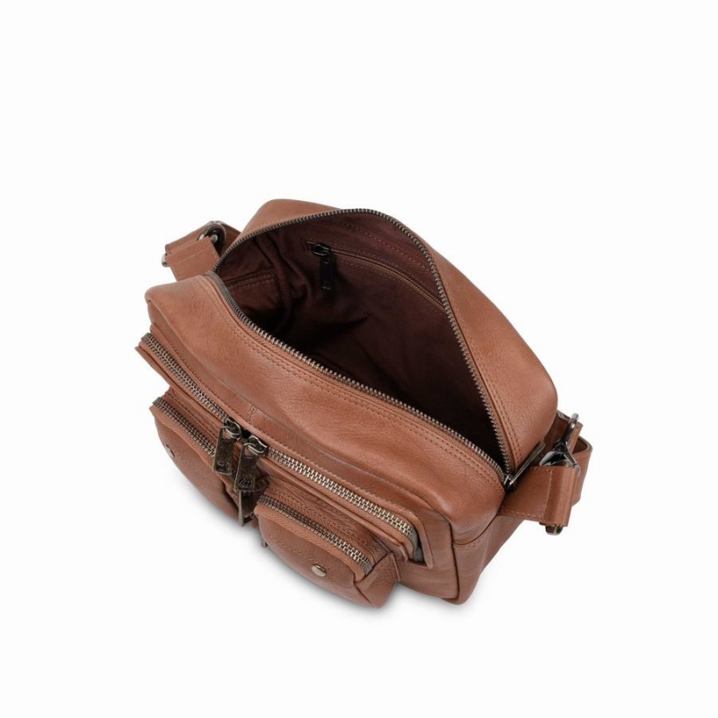 Women's Núnoo Ellie Air Shoulder Bags Brown | IPR1417BX