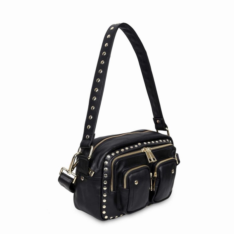 Women's Núnoo Ellie Pure Disco Crossbody Bags Black | GMP9118WF