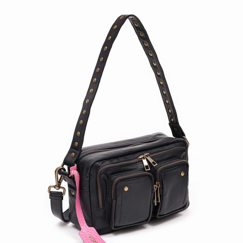 Women's Núnoo Ellie Sheep Shoulder Bags Black | EBV10097MS