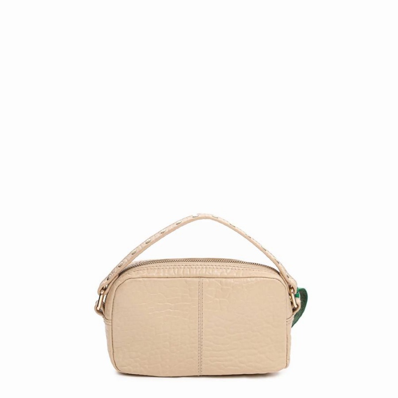 Women's Núnoo Helena Buckle New Zealand Shoulder Bags Khaki | AER7580SZ