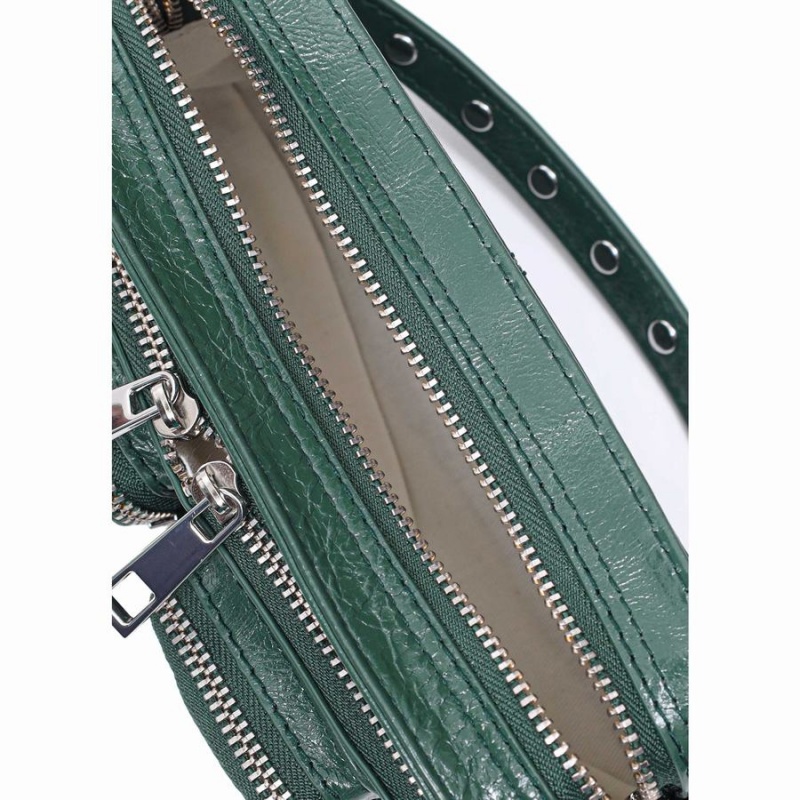 Women's Núnoo Helena City Shoulder Bags Green | NIS4310TC