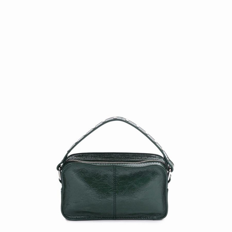 Women's Núnoo Helena City Shoulder Bags Green | NIS4310TC