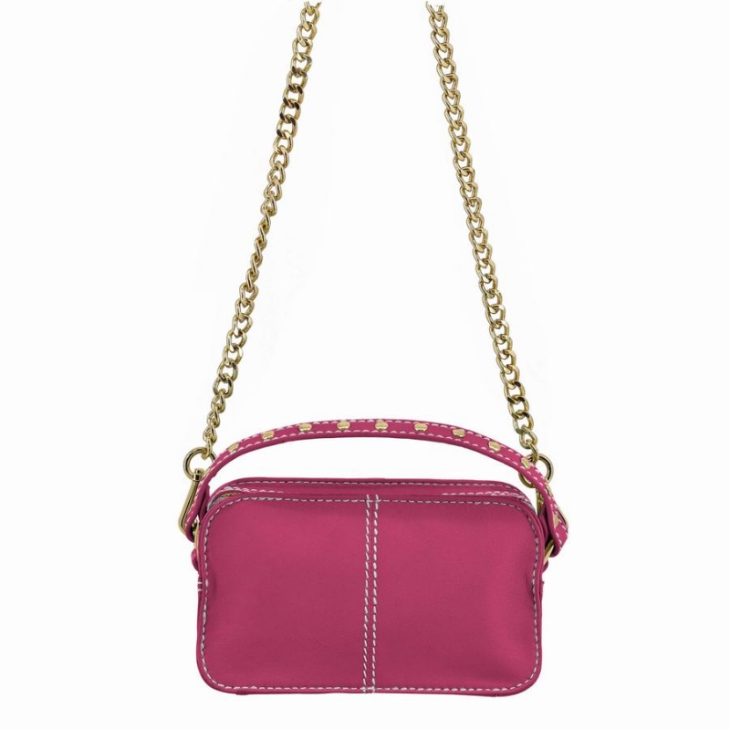 Women's Núnoo Helena Cozy Shoulder Bags Rose Pink | FOK765AW