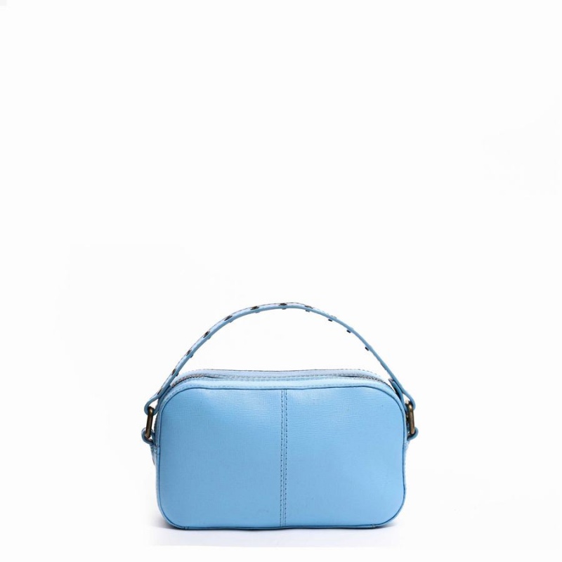 Women's Núnoo Helena Eyelet Florence Small Bags Blue | HEH2453MG