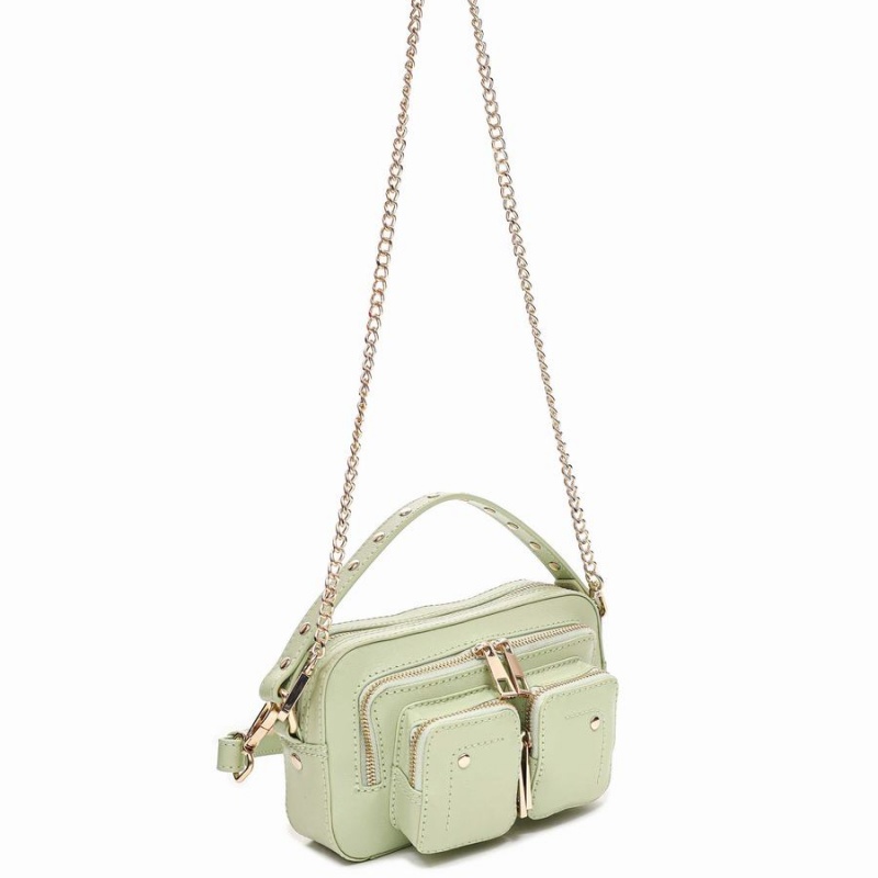 Women's Núnoo Helena Florence Shoulder Bags Light Green | IKY1386EG