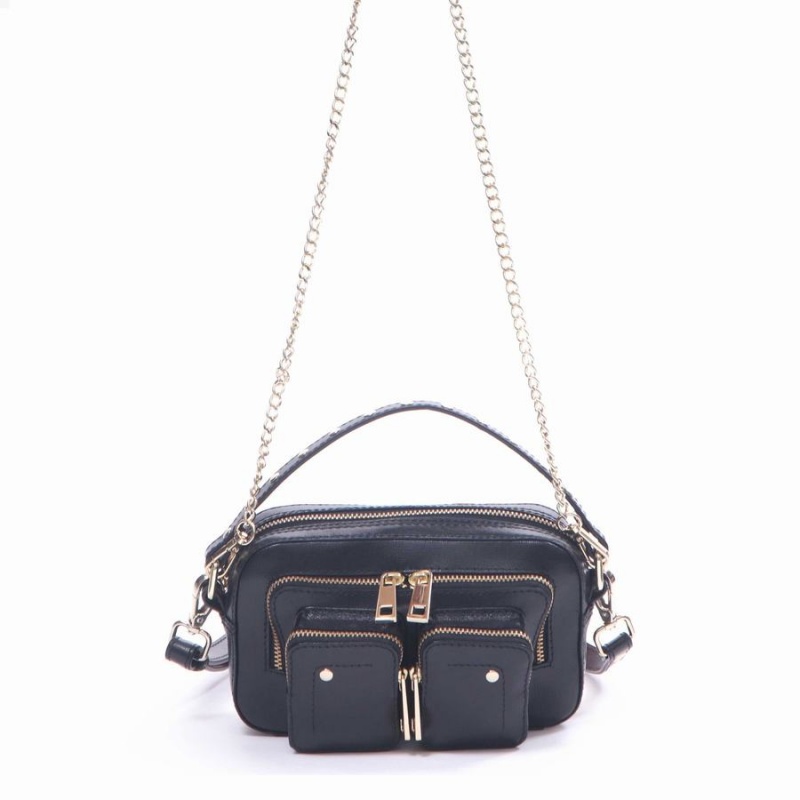 Women\'s Núnoo Helena Florence Small Bags Black | KEI2627DM