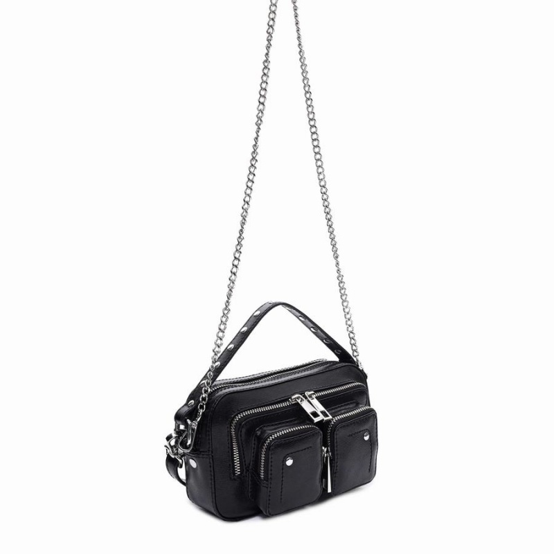 Women's Núnoo Helena Florence Small Bags Black | TFE2169DU