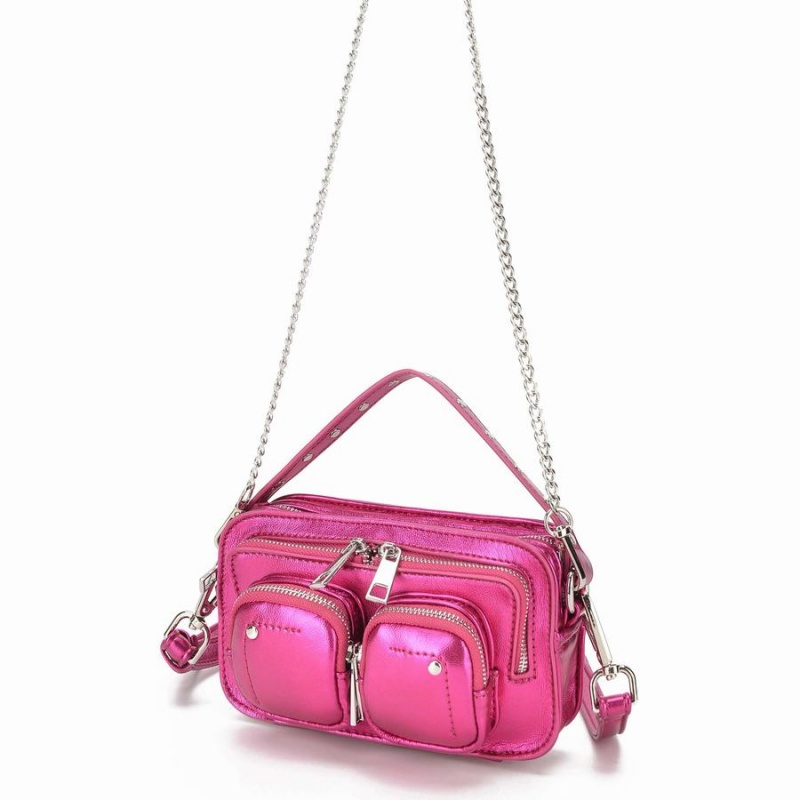 Women's Núnoo Helena Recycled Cool Small Bags Pink | HZM567TF