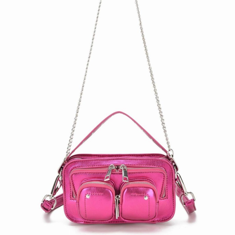 Women\'s Núnoo Helena Recycled Cool Small Bags Pink | HZM567TF