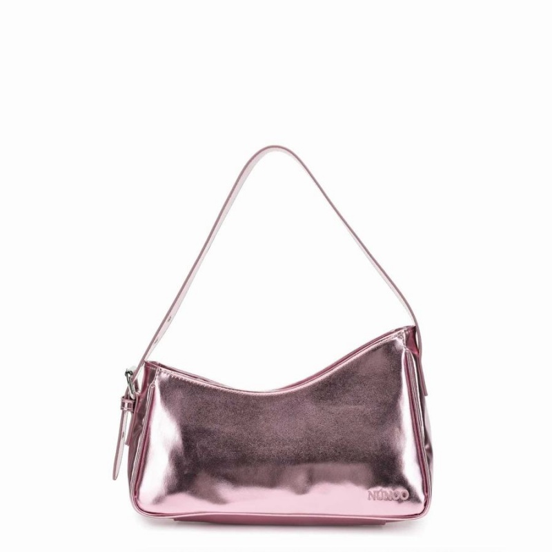 Women\'s Núnoo Jennifer Space Shoulder Bags Pink | YNO8630SA