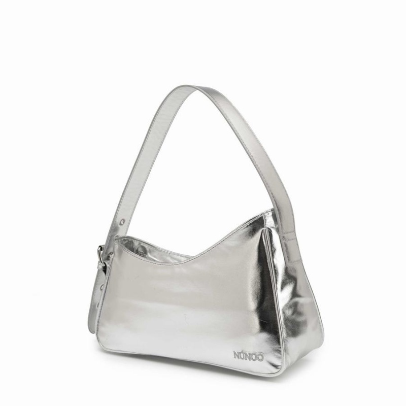 Women's Núnoo Jennifer Space Shoulder Bags Silver | BAA5847EE