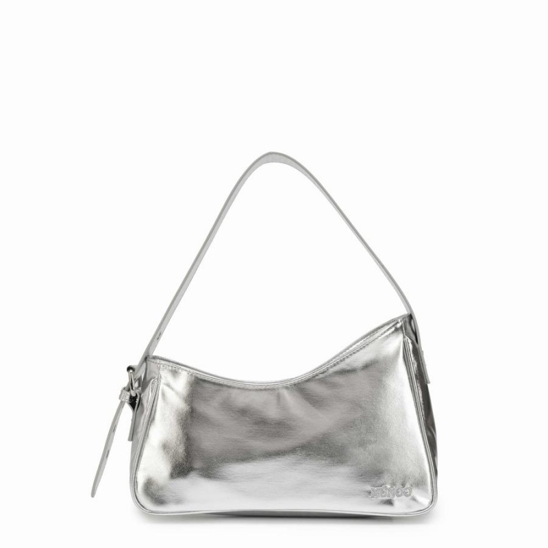 Women\'s Núnoo Jennifer Space Shoulder Bags Silver | BAA5847EE