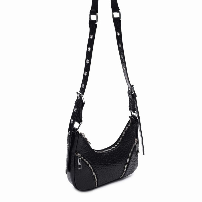 Women's Núnoo Palma New Zealand Shoulder Bags Black | RWS1778HZ