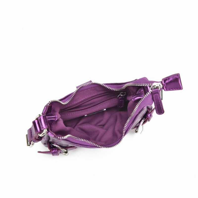 Women's Núnoo Palma Recycled Cool Shoulder Bags Purple | JQK2581AU